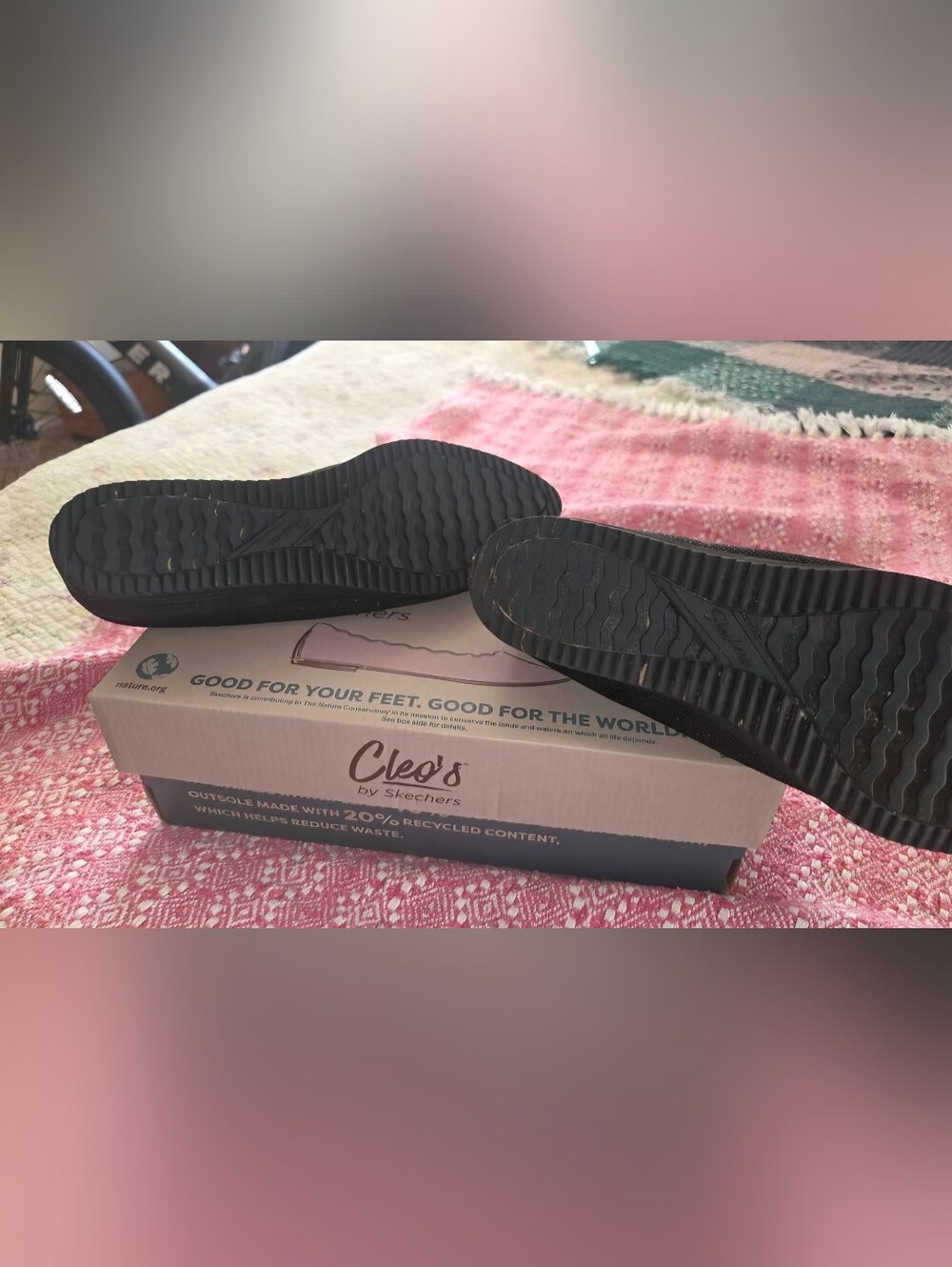 Skechers Cleo Women's Black Ballet Flats Air-Cooled Memory Foam Size 8 - Picture 3 of 7